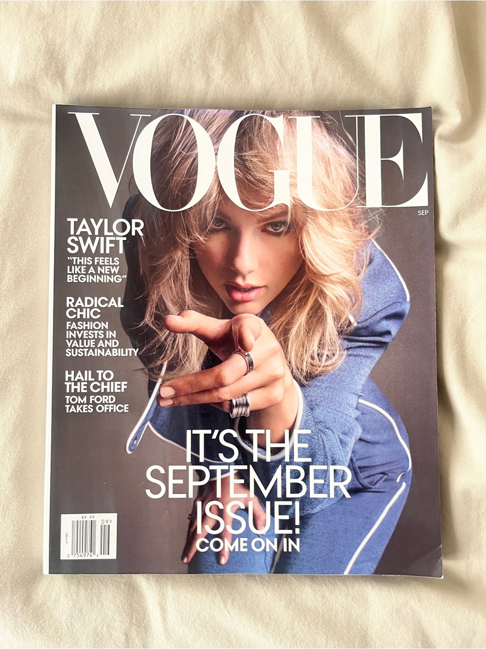 Taylor Swift Vogue September 2019 Magazine